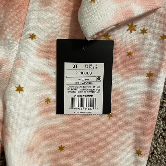 Bundle of two matching sets 3T loungewear - Picture 7 of 10